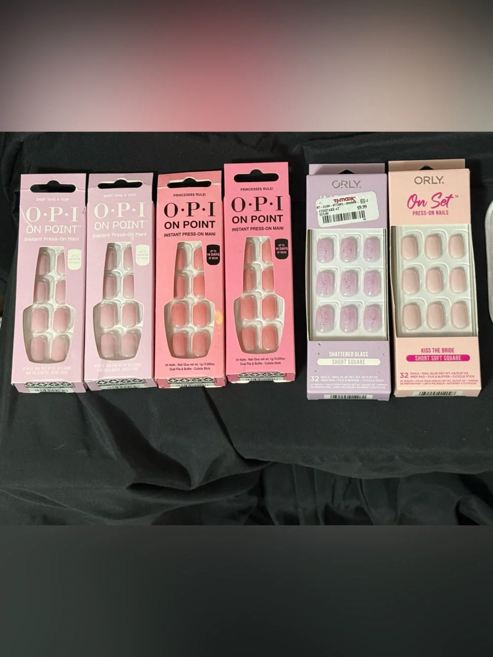 OPI & Orly Glue on Nail Bundle (6 boxes)